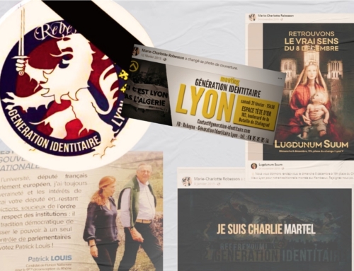 Dans le Rhône, les réseaux identitaires lyonnais derrière deux candidats de l’extrême droite (Mediacités)